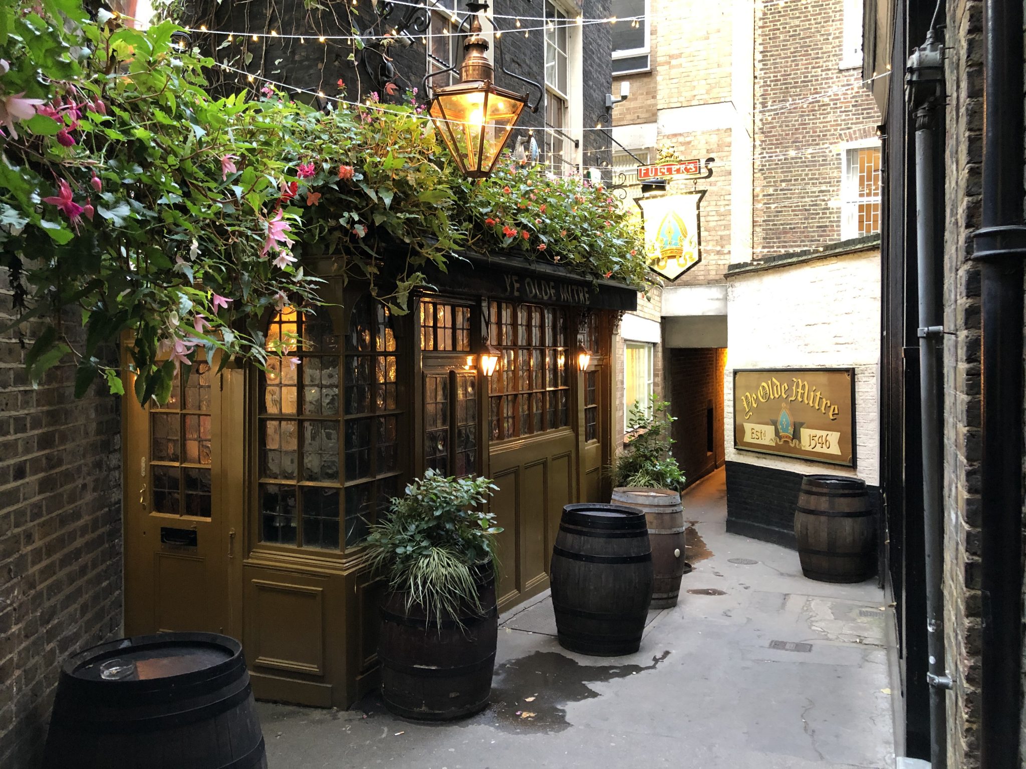 Ye Olde Mitre, Holborn - London's best-hidden pub and a gem of a boozer